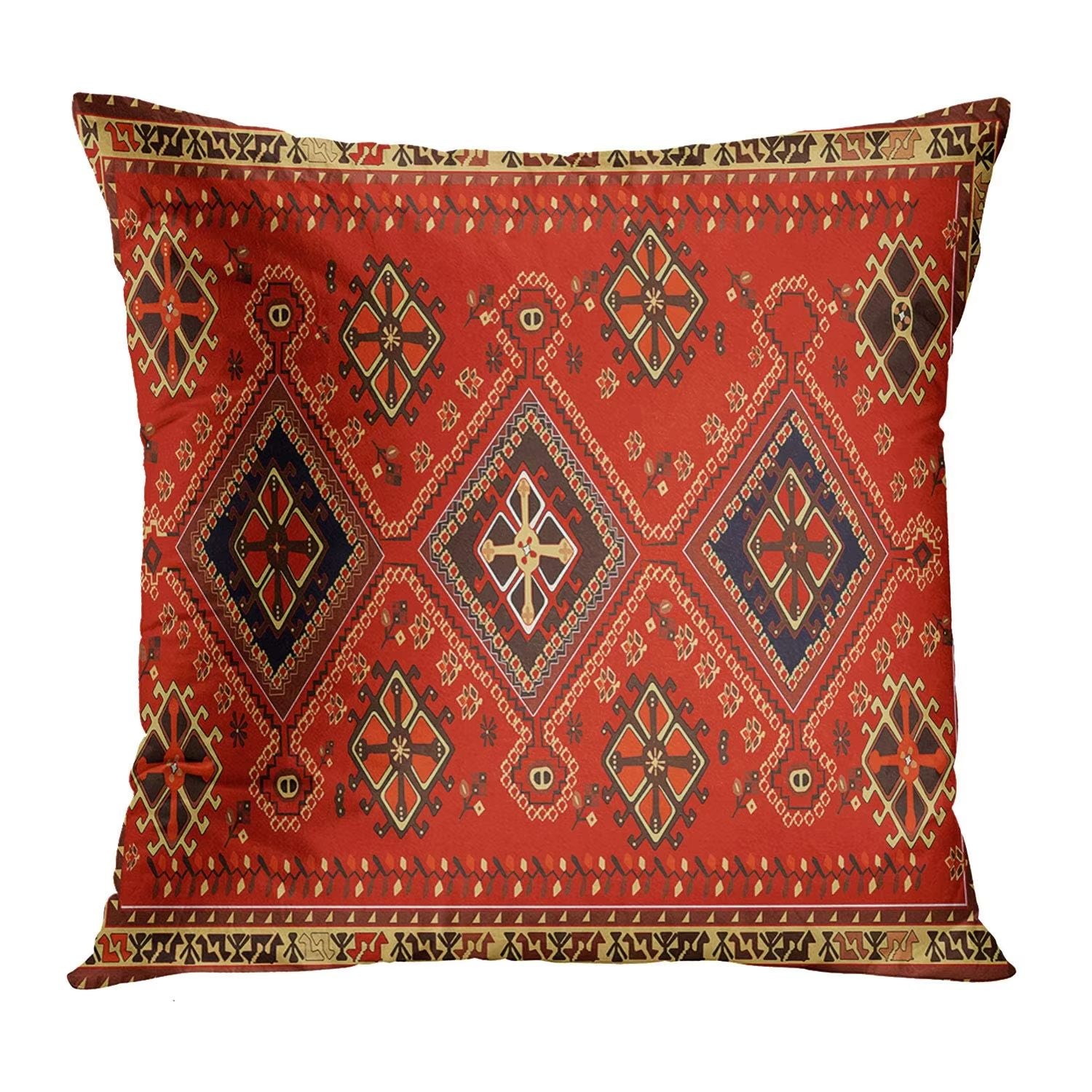 Almofada Boho Arábe Kilim – Elegância Rústica 15