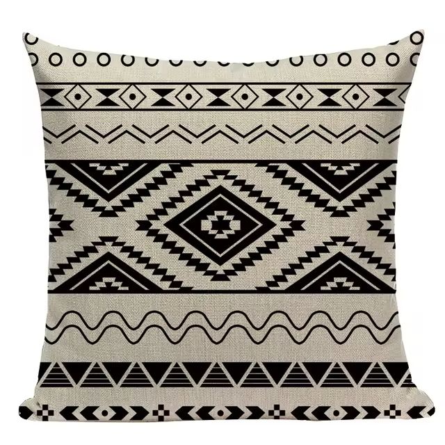 Almofada Premium Boho Étnica – Tons Quentes 7