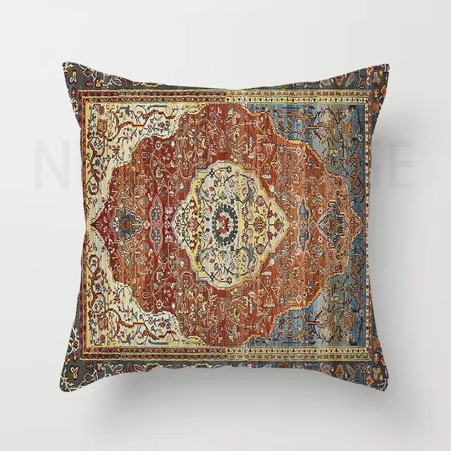 Almofada Boho Arábe Kilim – Elegância Rústica 13