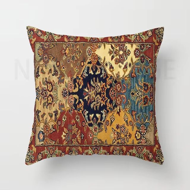 Almofada Boho Arábe Kilim – Elegância Rústica 7