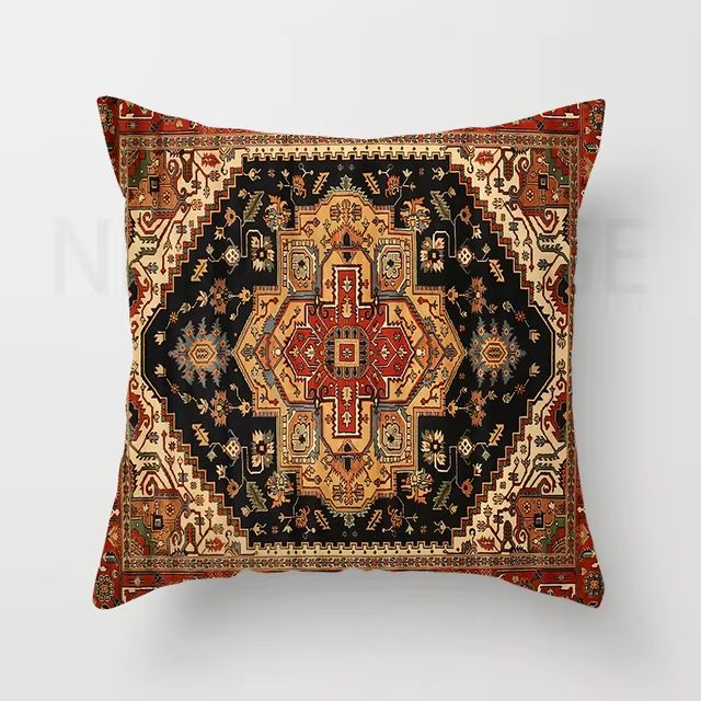 Almofada Boho Arábe Kilim – Elegância Rústica 5