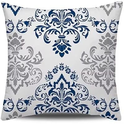 Almofada Classica Azul Viterbo  – A Imponência Clássica